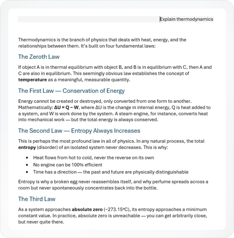 Claude conversation exported to Word with formatting preserved